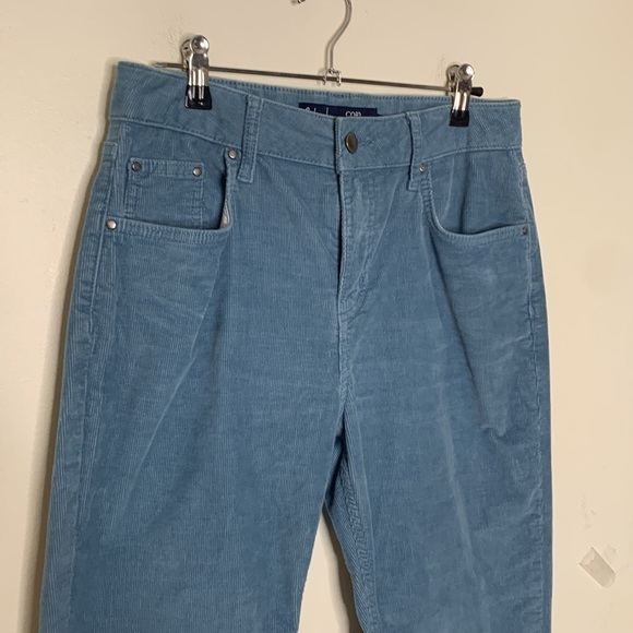 T1 Boden Dusty Blue corduroy pants size 10 Cord girlfriend fall wear - Picture 2 of 13